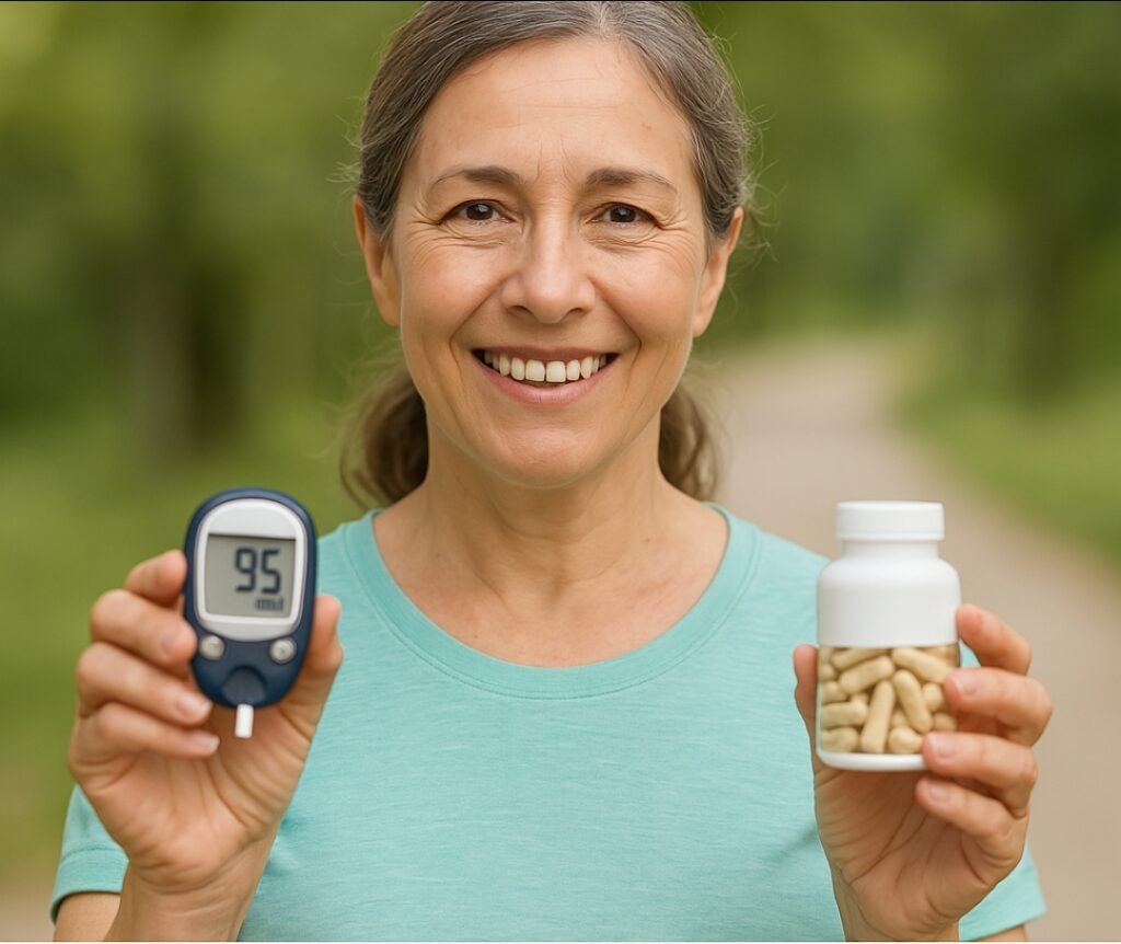 Sugar Sense is a natural supplement designed to help maintain healthy blood sugar levels."